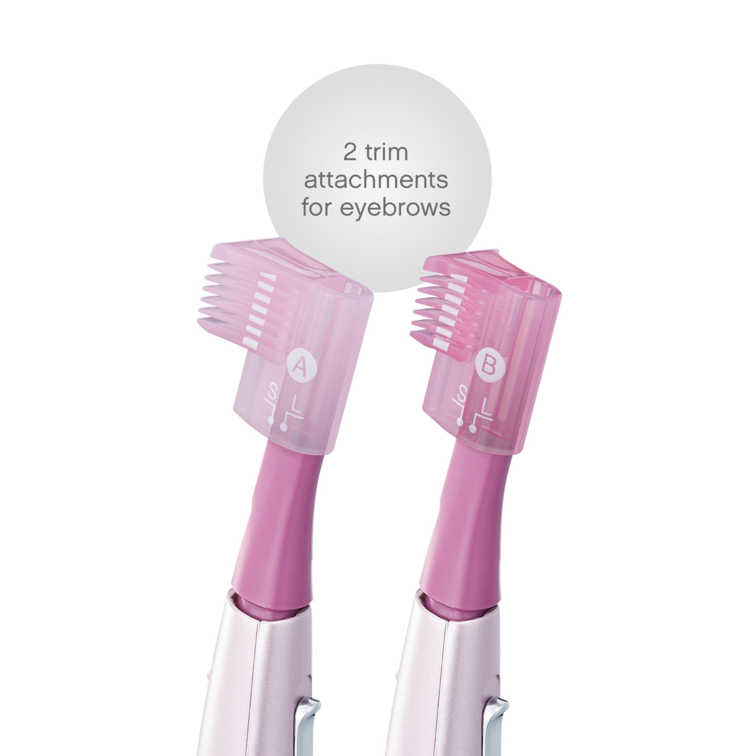 Panasonic sleek wand design for comfortable, controlled grooming.