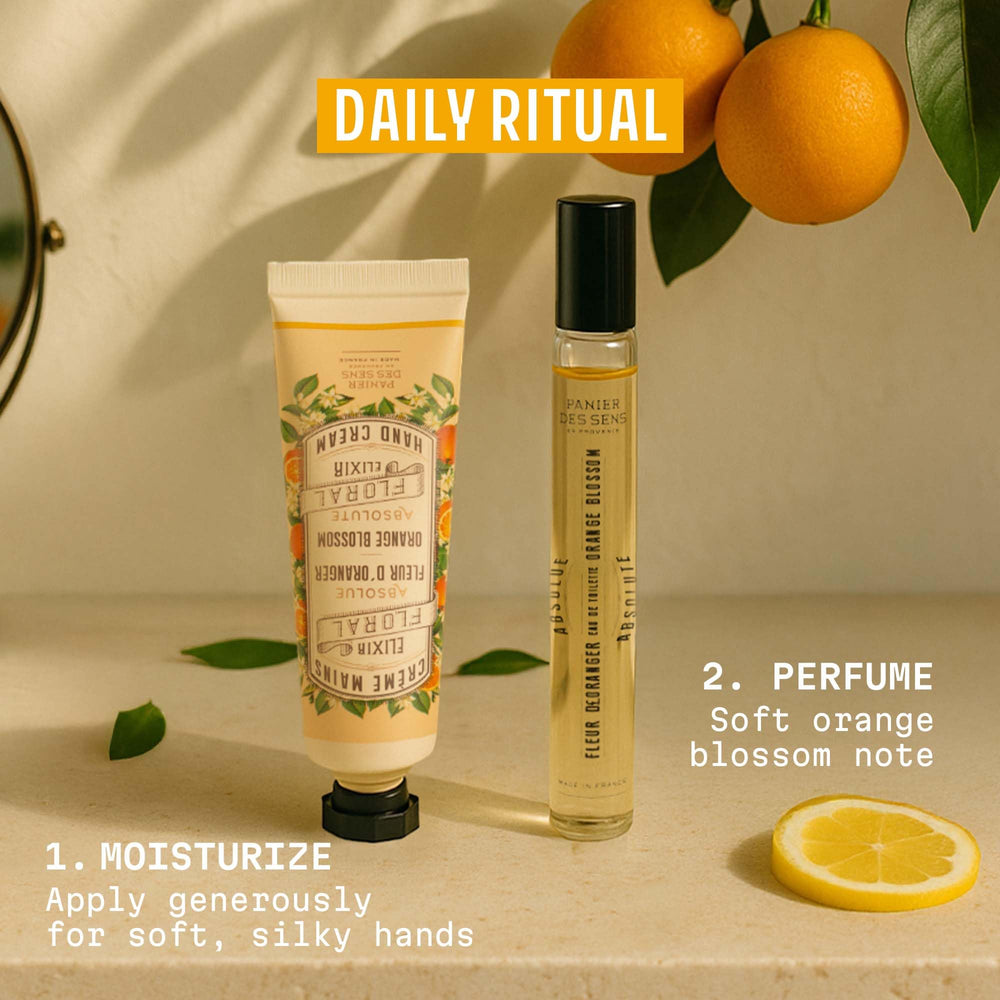 Panier des Sens crema de manos piel suave con aroma cítrico