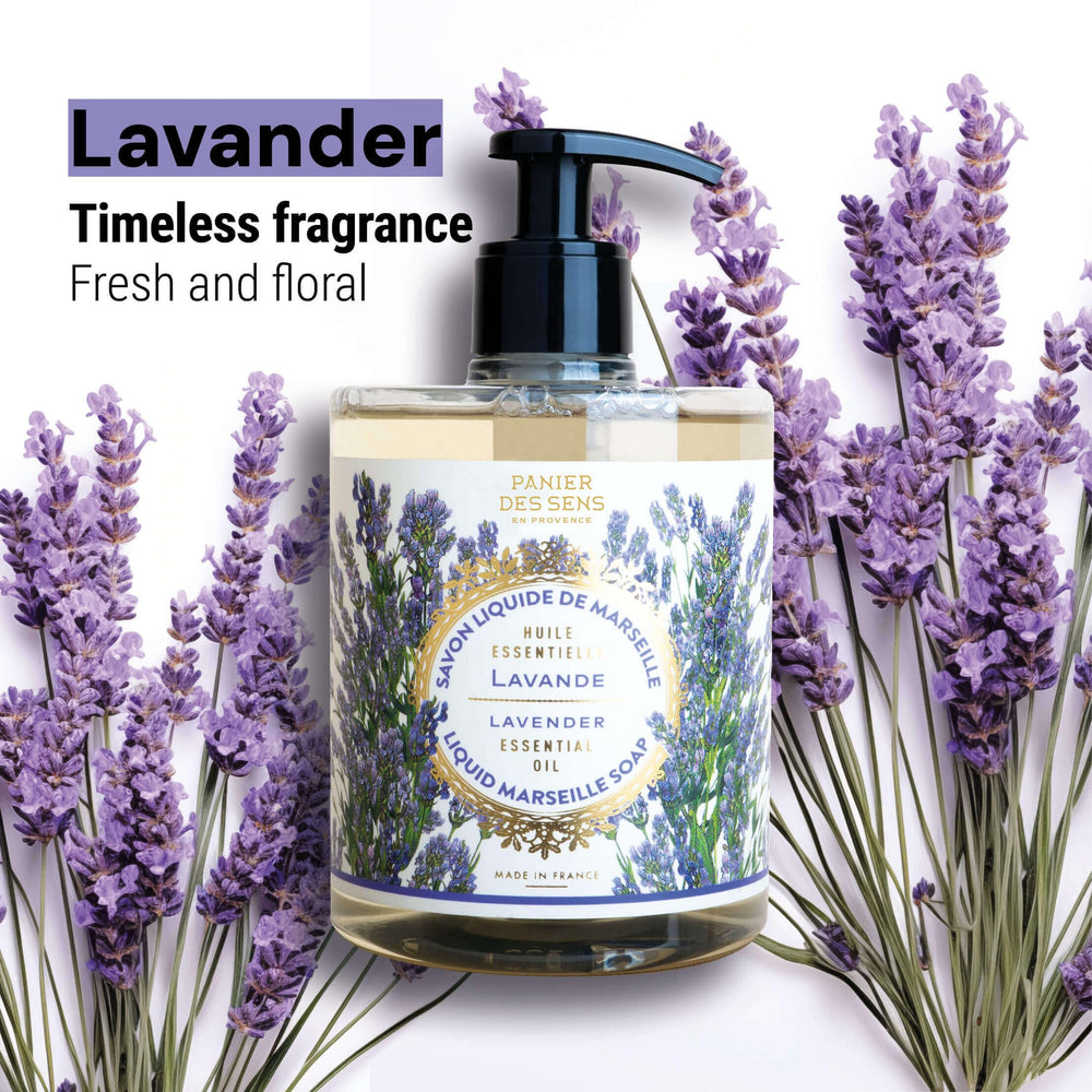 Panier des Sens Lavanda espuma suave para manos