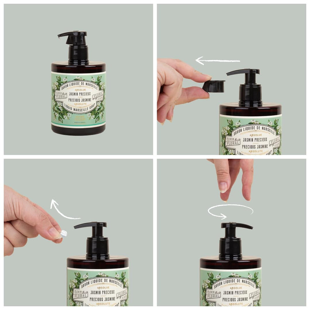 Natural ingredients emphasis on Panier des Sens soap packaging.