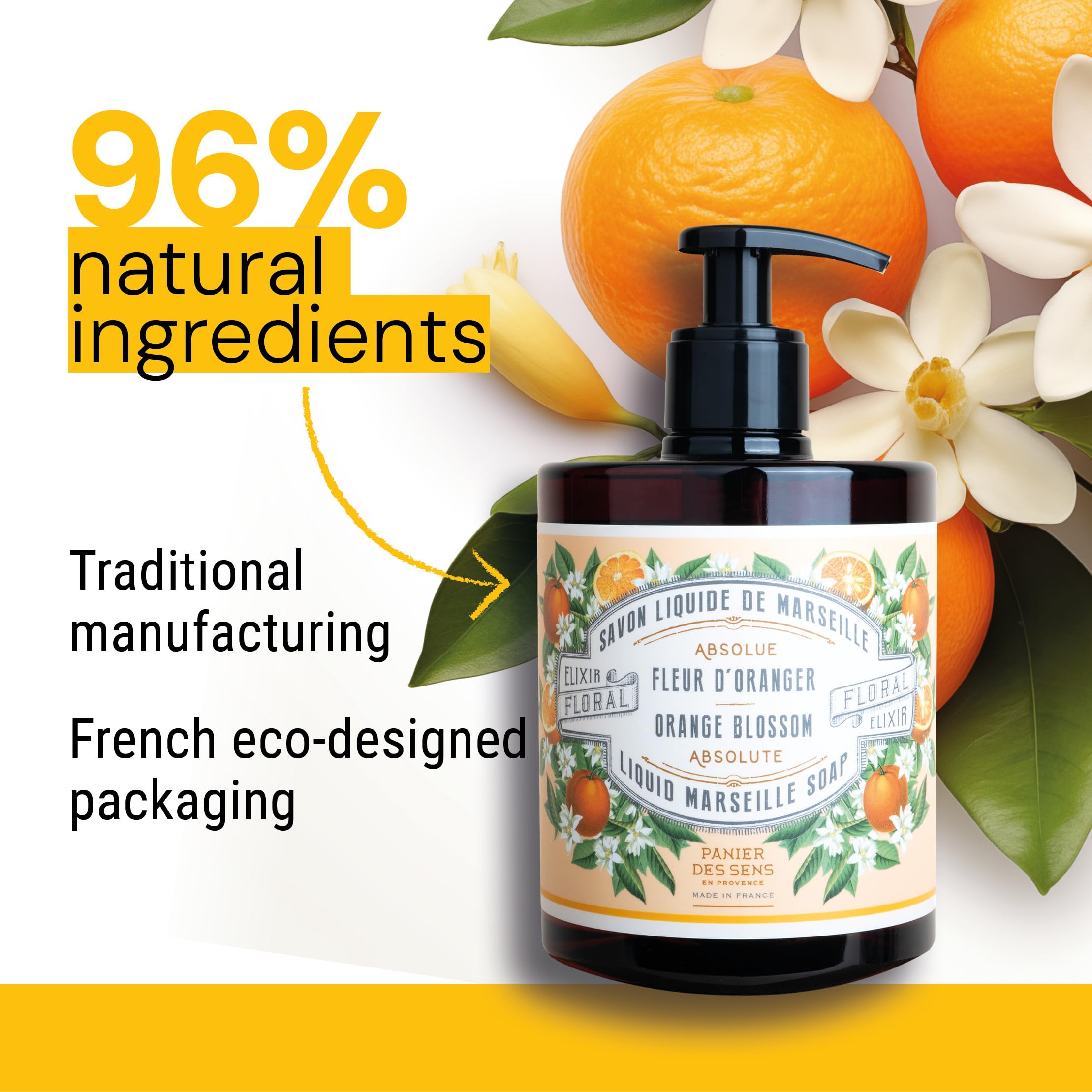 Panier des Sens refillable bottle design supports eco-conscious living.