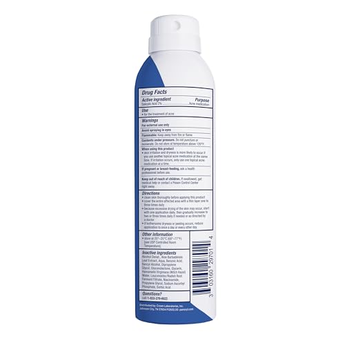 PanOxyl con acido salicílico 2 por ciento para tratar brotes en el cuerpo.