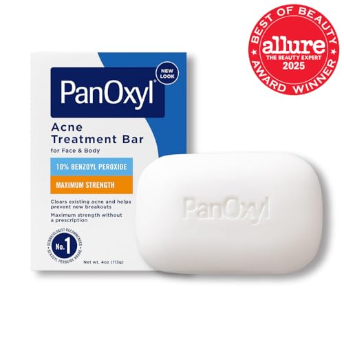PanOxyl barra acné cara: limpieza profunda para piel propensa al acné.