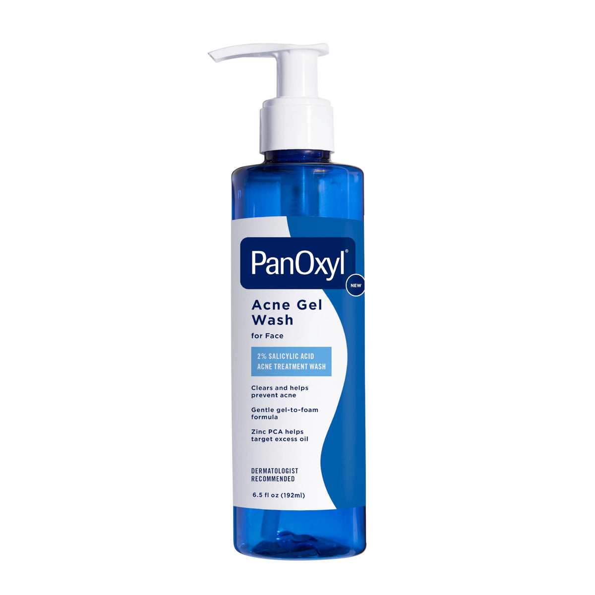 PanOxyl gel de limpieza con acné espumoso para uso diario y control del acné.