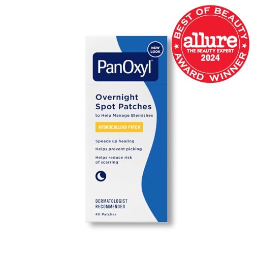 Parche PanOxyl absorbe fluidos para mantener la imperfección limpia.