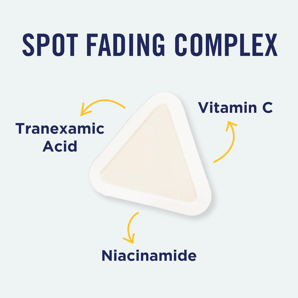 Aplicación nocturna de PanOxyl para cuidado post‑acné