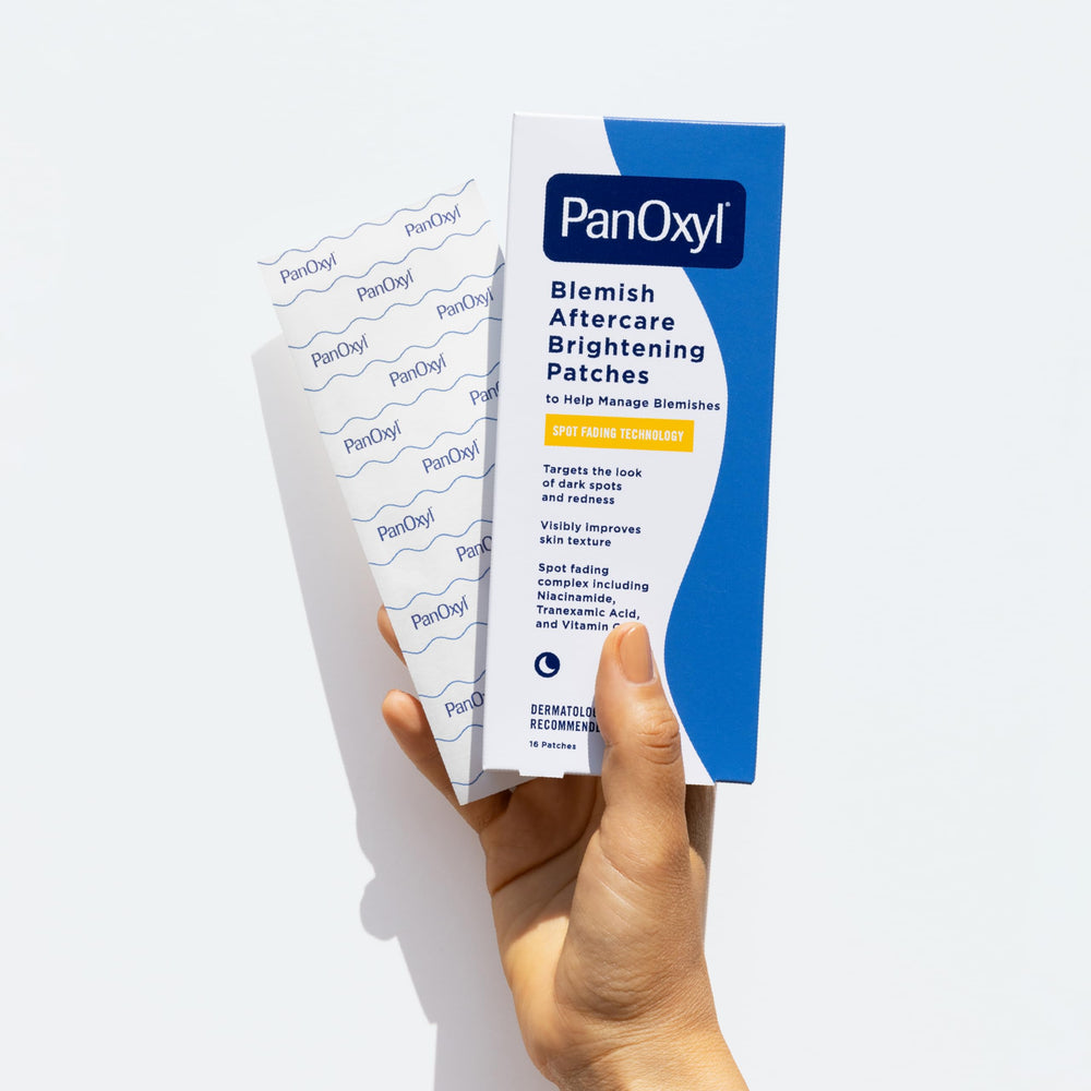 Tecnología de desvanecimiento PanOxyl en parche para tratar pigmentación
