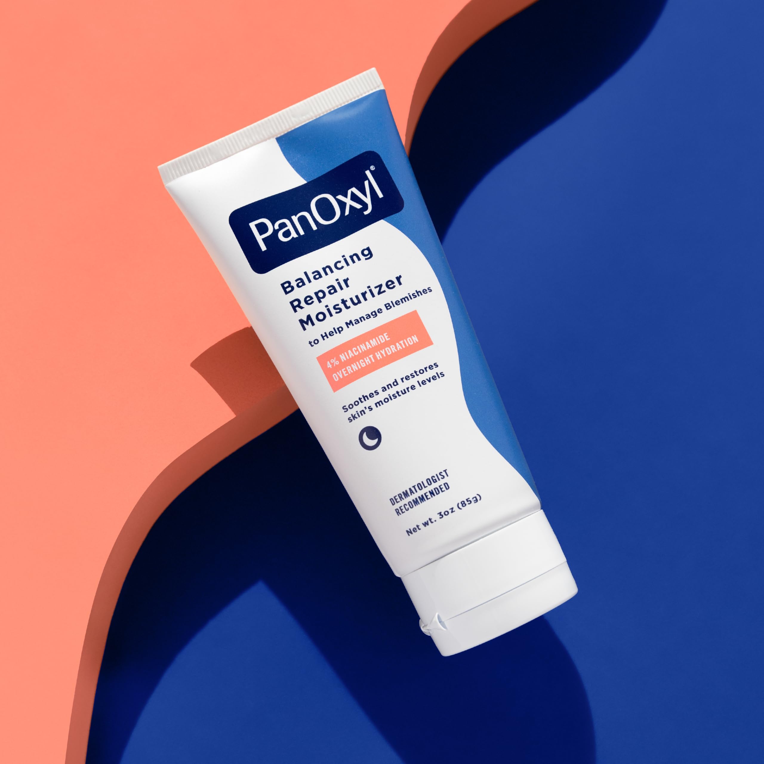 Ideal usar PanOxyl PM junto a PanOxyl AM Oil Control para rutina completa.