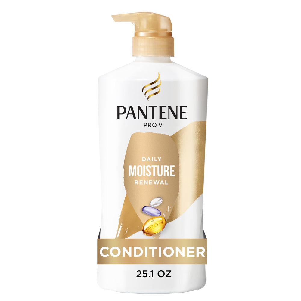 Pantene Acondicionador Renovación Humedad Diaria: botella lista para hidratación profunda.