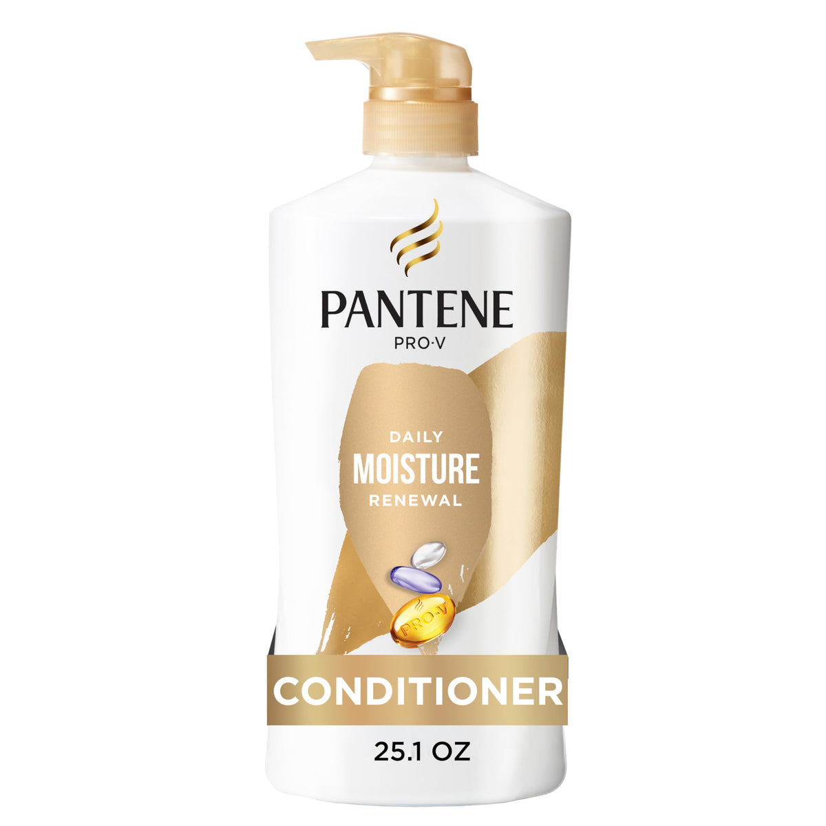 Pantene Acondicionador Renovación Humedad Diaria: botella lista para hidratación profunda.
