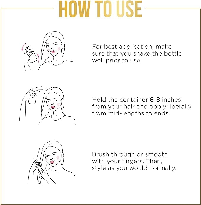 Pantene control del frizz para días sin lavado.