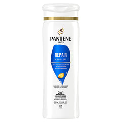 Pantene 2 en 1, desenredo suave tras el lavado.