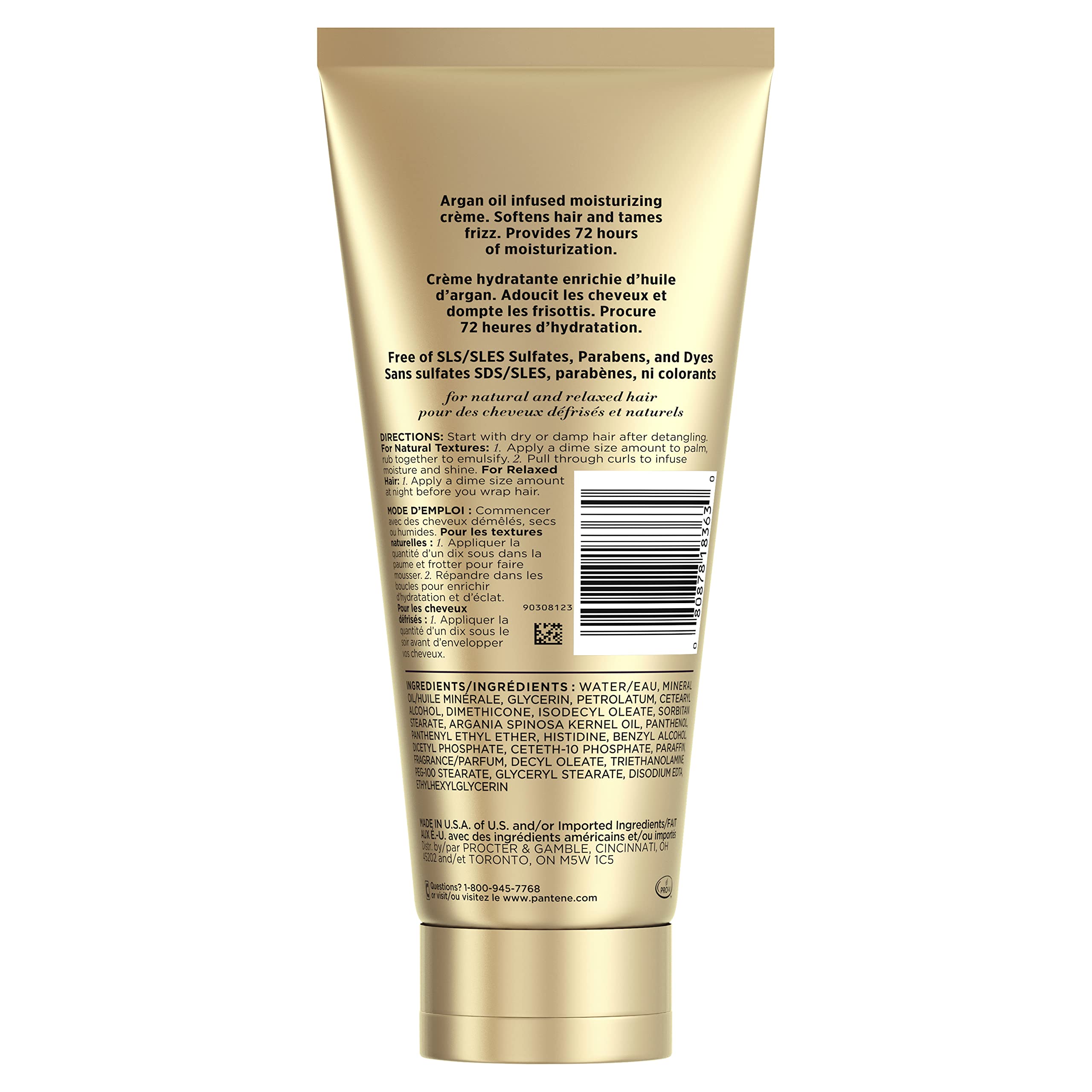 Acabado suave y definido con Pantene Gold Series para cabello saludable.