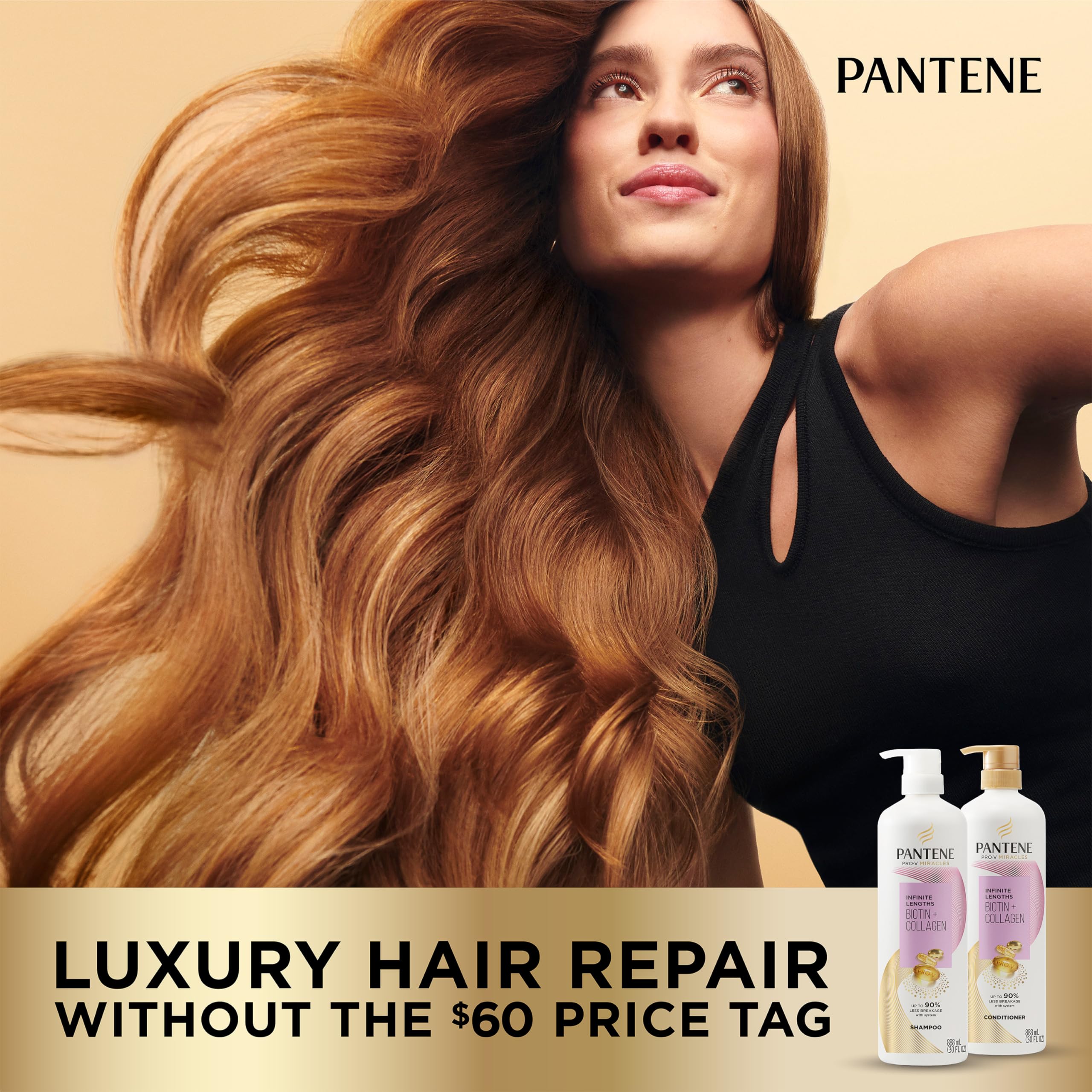 Mechones más resistentes con Pantene Infinite Lengths