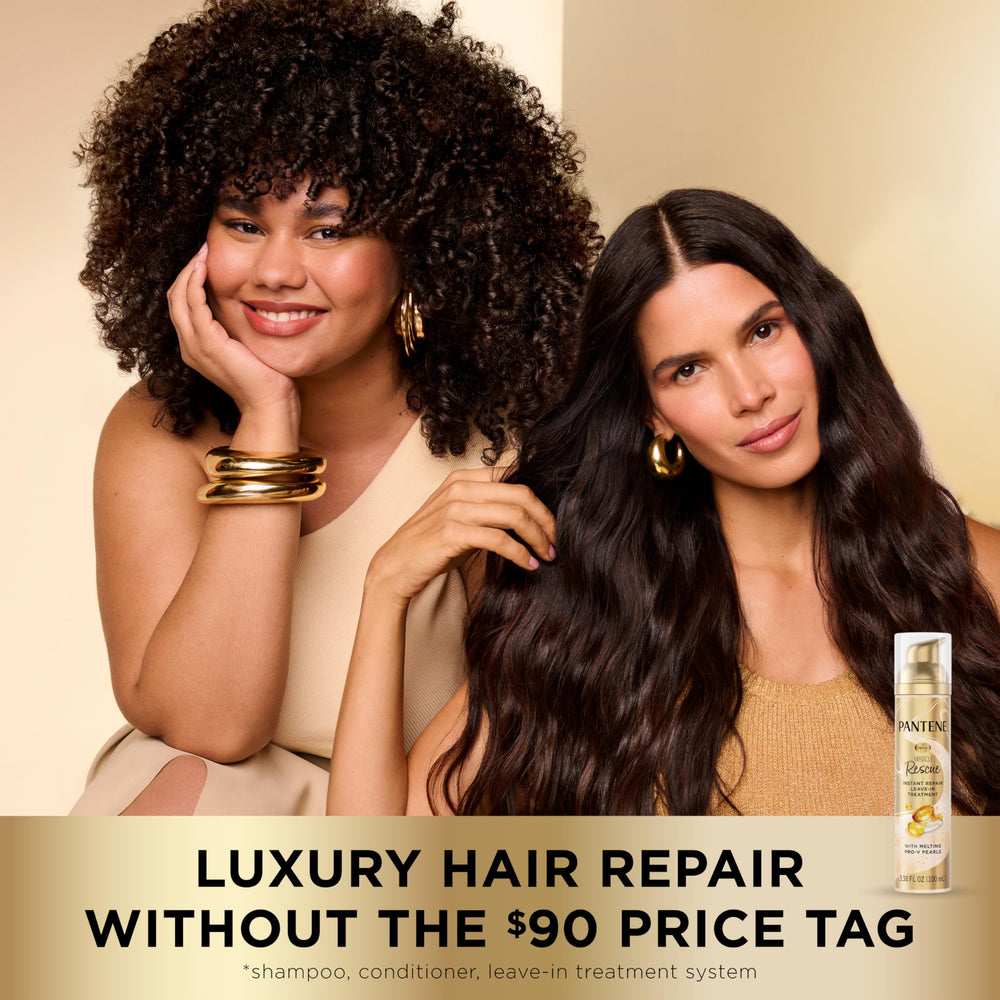 Pantene Milagro Rescate: cabello suave y brillante desde la primera aplicación.