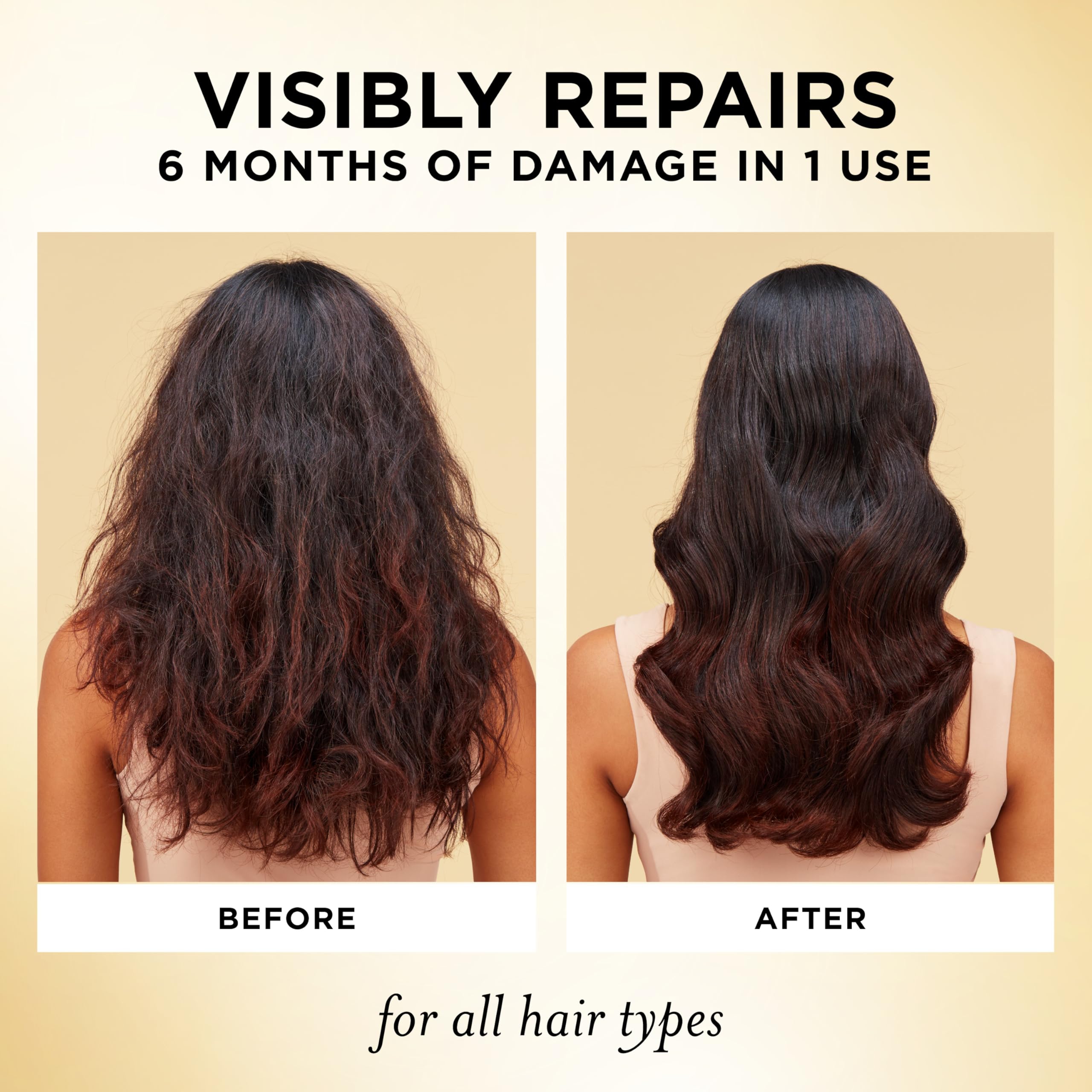 Antes y después: cabello dañado tras usar Pantene Miracle Rescue