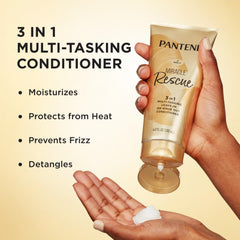 Pantene Miracle Rescue: aplicación en cabello húmedo para desenredado suave