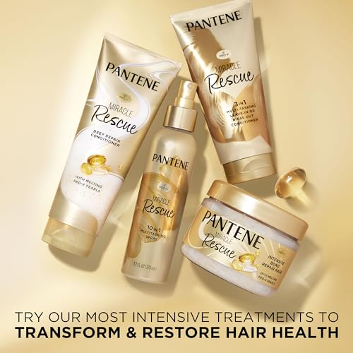 Envase de Pantene Miracle Rescue de 8 oz listo para el baño