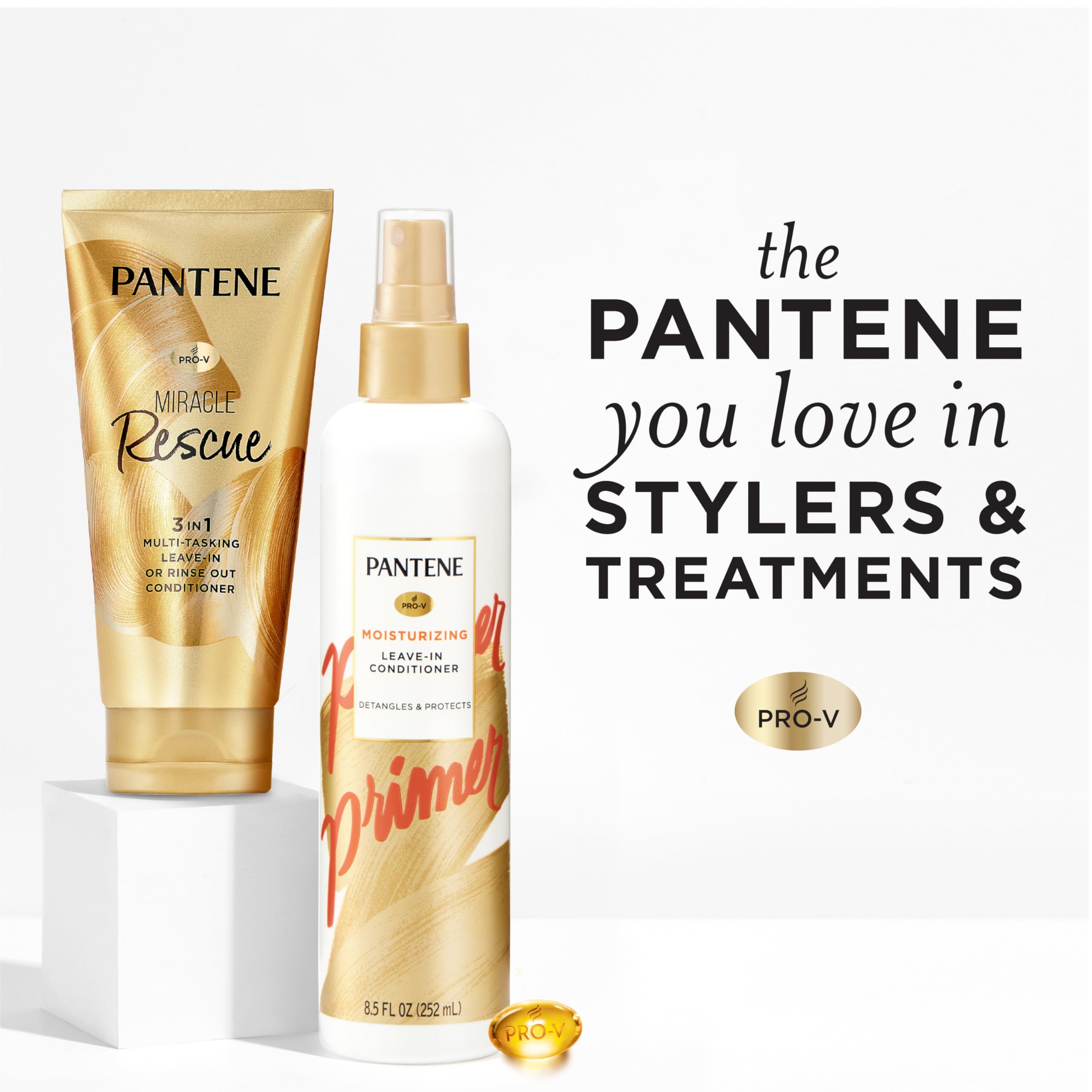 Pantene Miracle Rescue: vitamina B5 para nutrir el cabello durante el uso diario