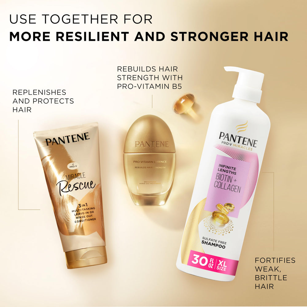 Pantene Miracle Rescue: protección contra calor antes del peinado para evitar daños