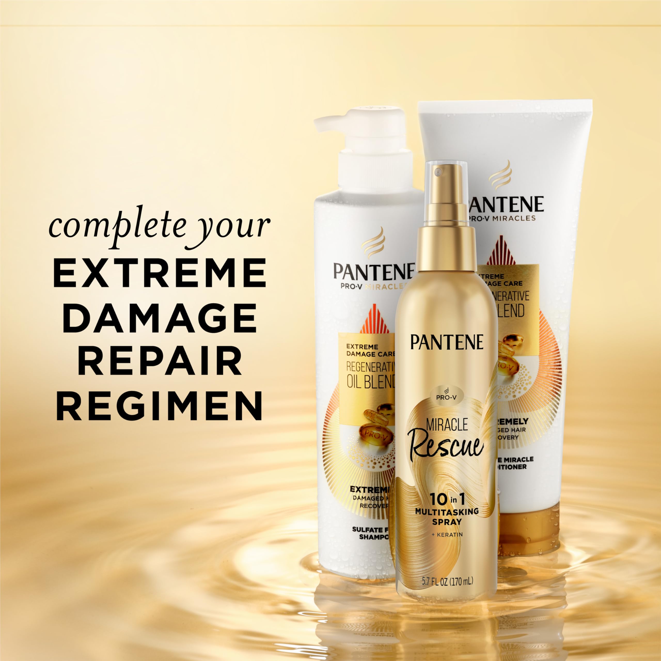 Pantene Miracle Rescue controla frizz y encrespamiento