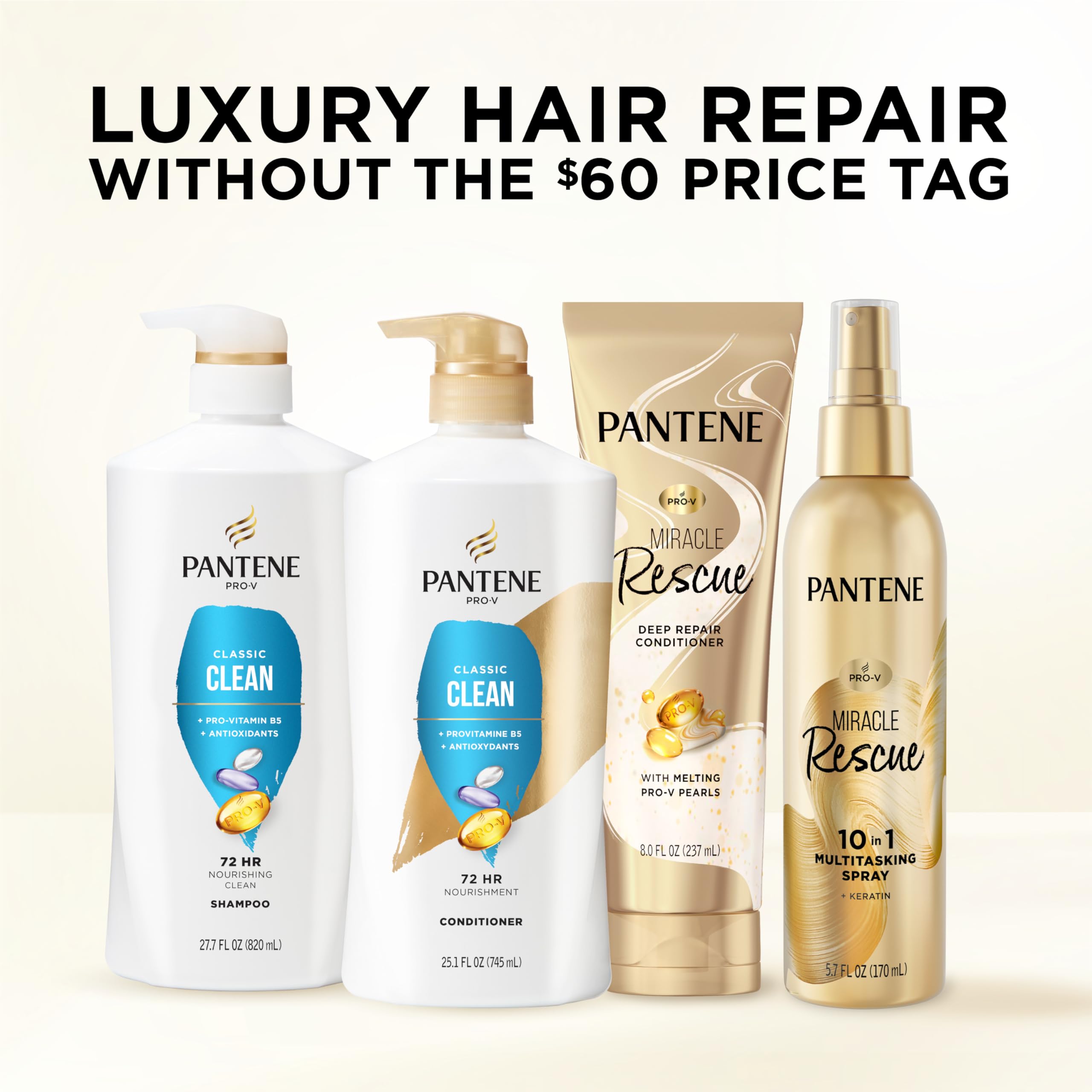 Pantene nutrición que dura 72+ horas