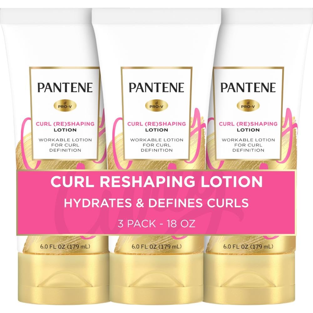 Pantene Pro-V crema para rizos en bote con definición de textura ligera.