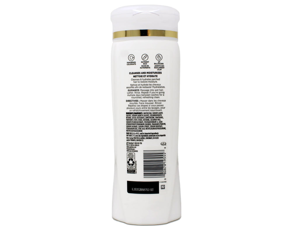Espuma cremosa de Pantene Pro-V 2 en 1 para lavado suave.