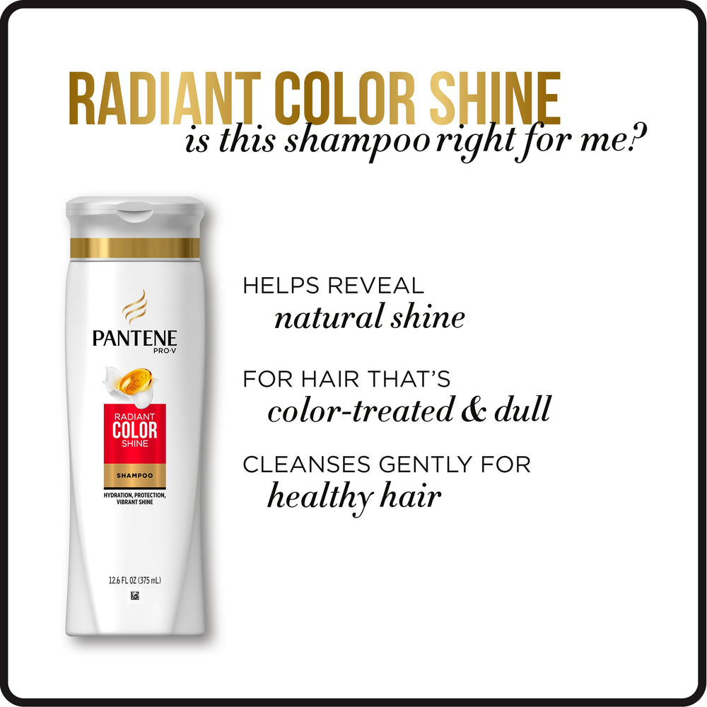 Pantene Pro-V Radiant Color Shine: protección del color para cabello suave.