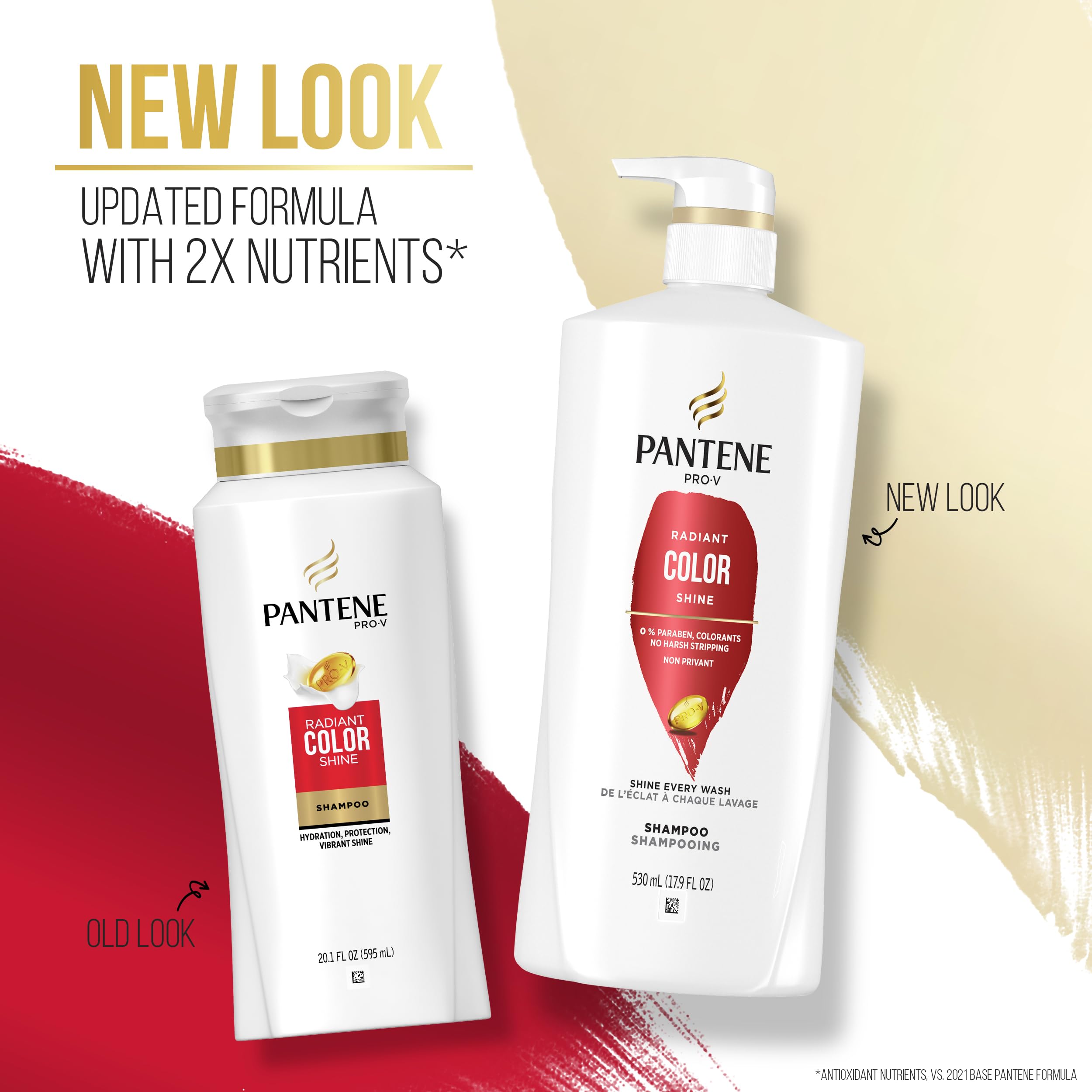 Pantene Pro-V Radiant Color Shine: espuma cremosa para limpieza suave