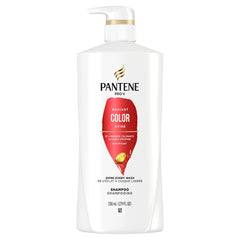 Pantene Pro-V Radiant Color Shine: etiqueta visible que destaca protección del color