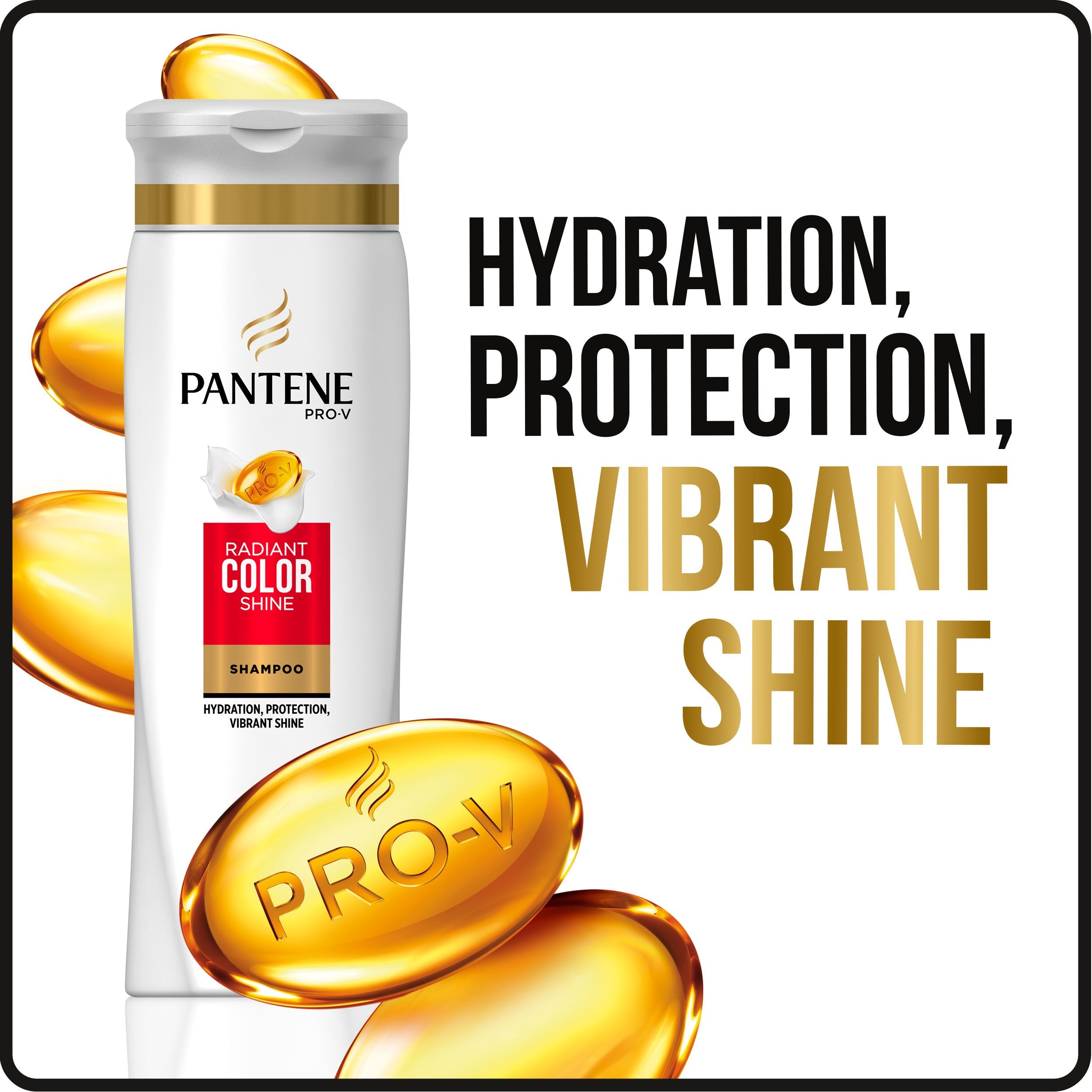 Pantene Pro-V Radiant Color Shine: color duradero y brillo saludable en cabello.