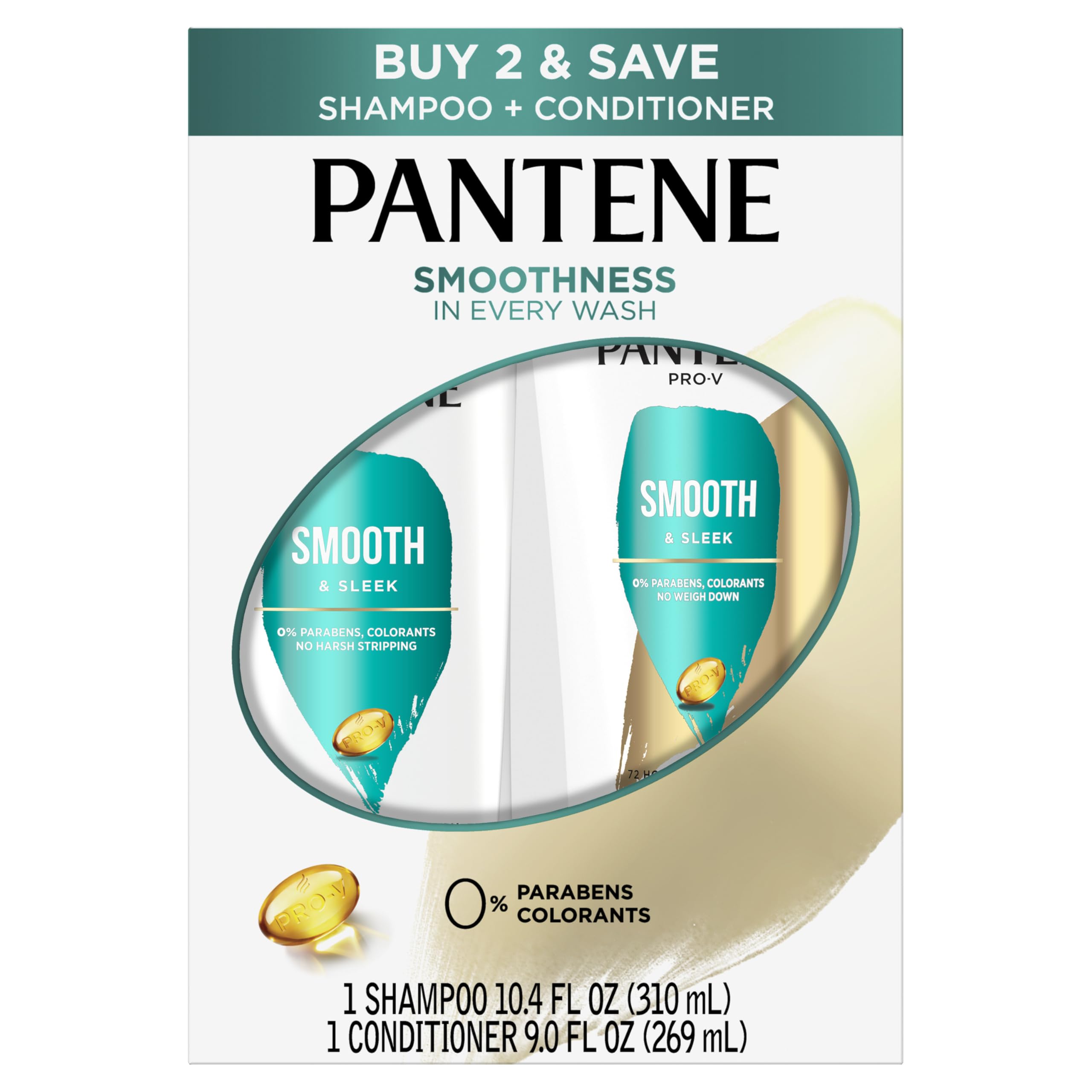Pantene Pro-V Uso Diario cuida el cabello con limpieza suave