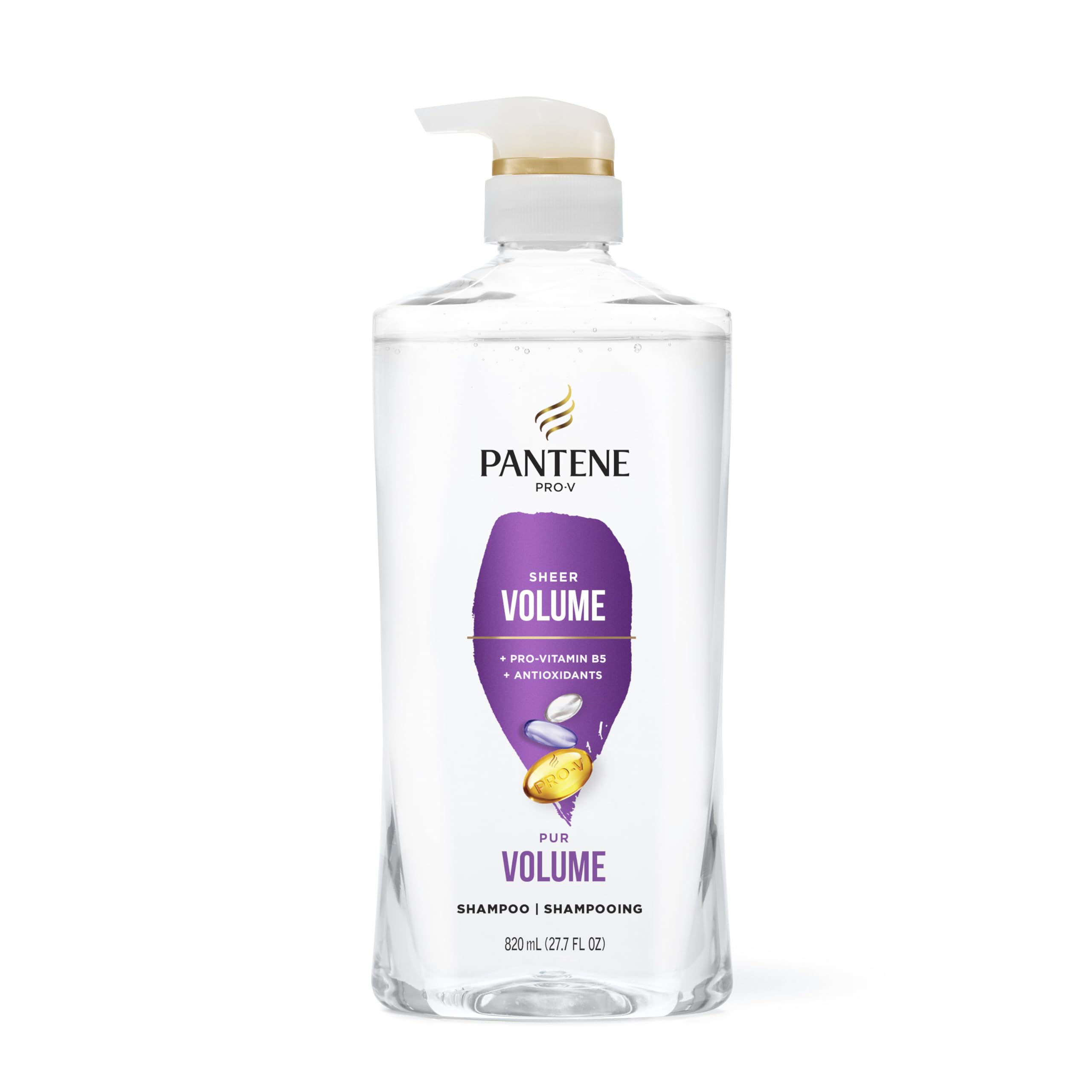 Pantene Pro-V vitamina B5, nutrientes para fortalecimiento ligero.