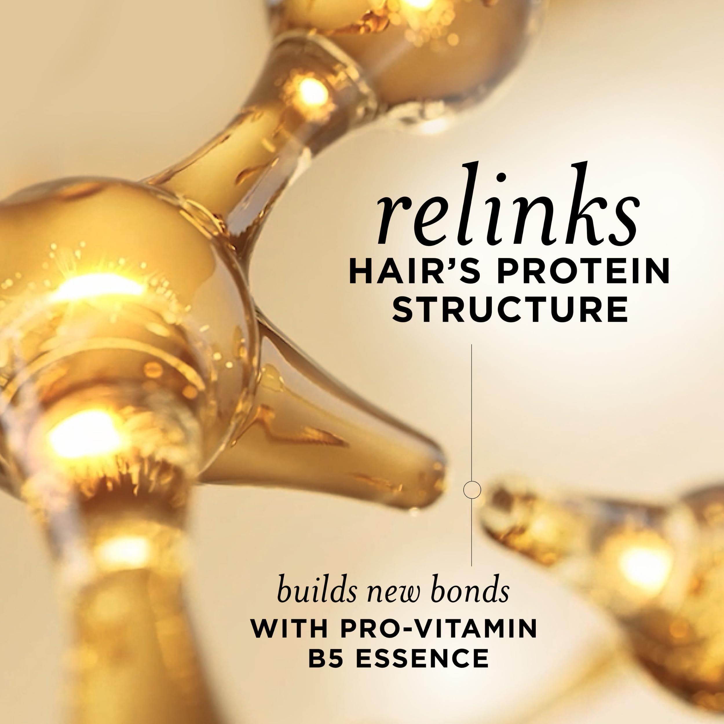 Pantene Essence strengthens hair from root to tip for resilient locks.
