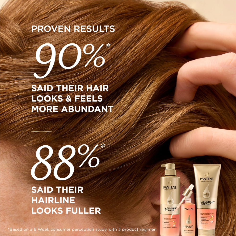 Pantene Pro-Vitamina B5 Niacinamida, nutrientes para el cuero cabelludo.