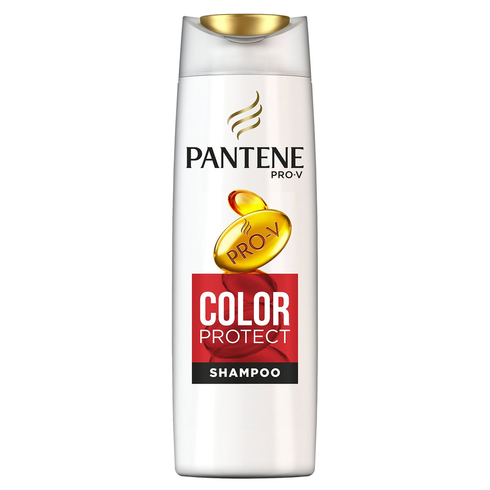 Pantene Protección Color Shampoo botella: protege el color durante el lavado.