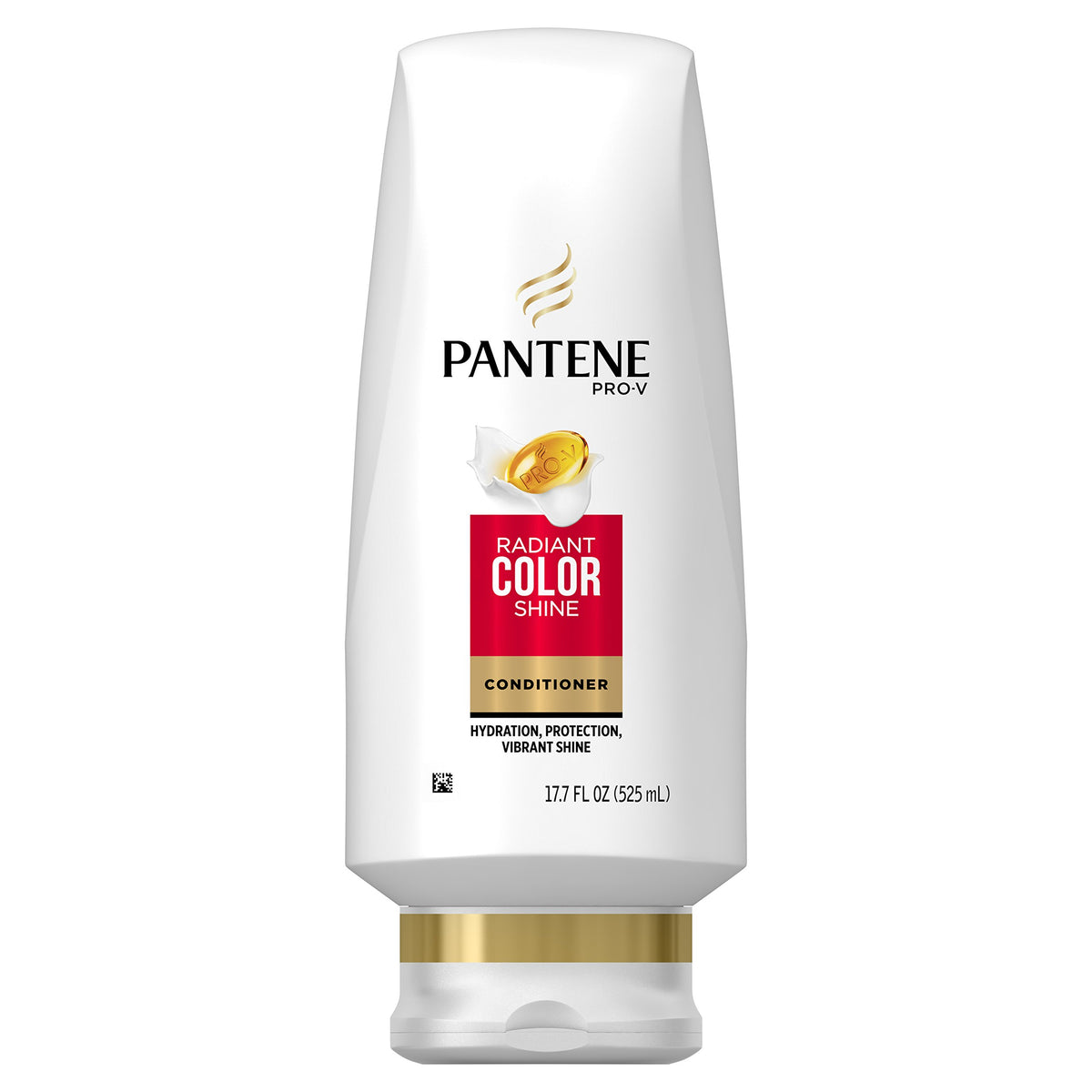 Pantene Radiant Color Shine Acondicionador, botella clara, brillo duradero para color vibrante