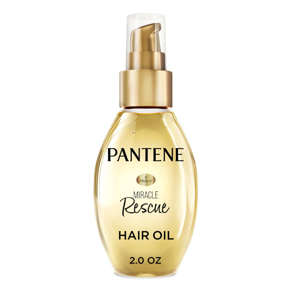 Pantene Rescate Milagroso: botella de aceite regenerador para reparación capilar profunda.