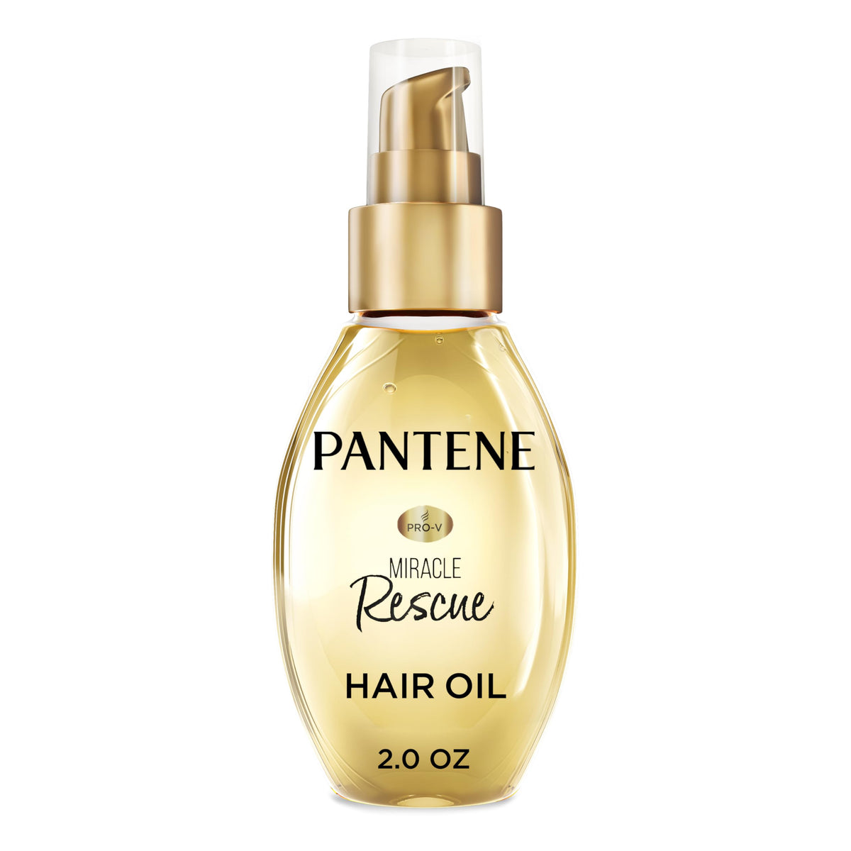 Pantene Rescate Milagroso: botella de aceite regenerador para reparación capilar profunda.