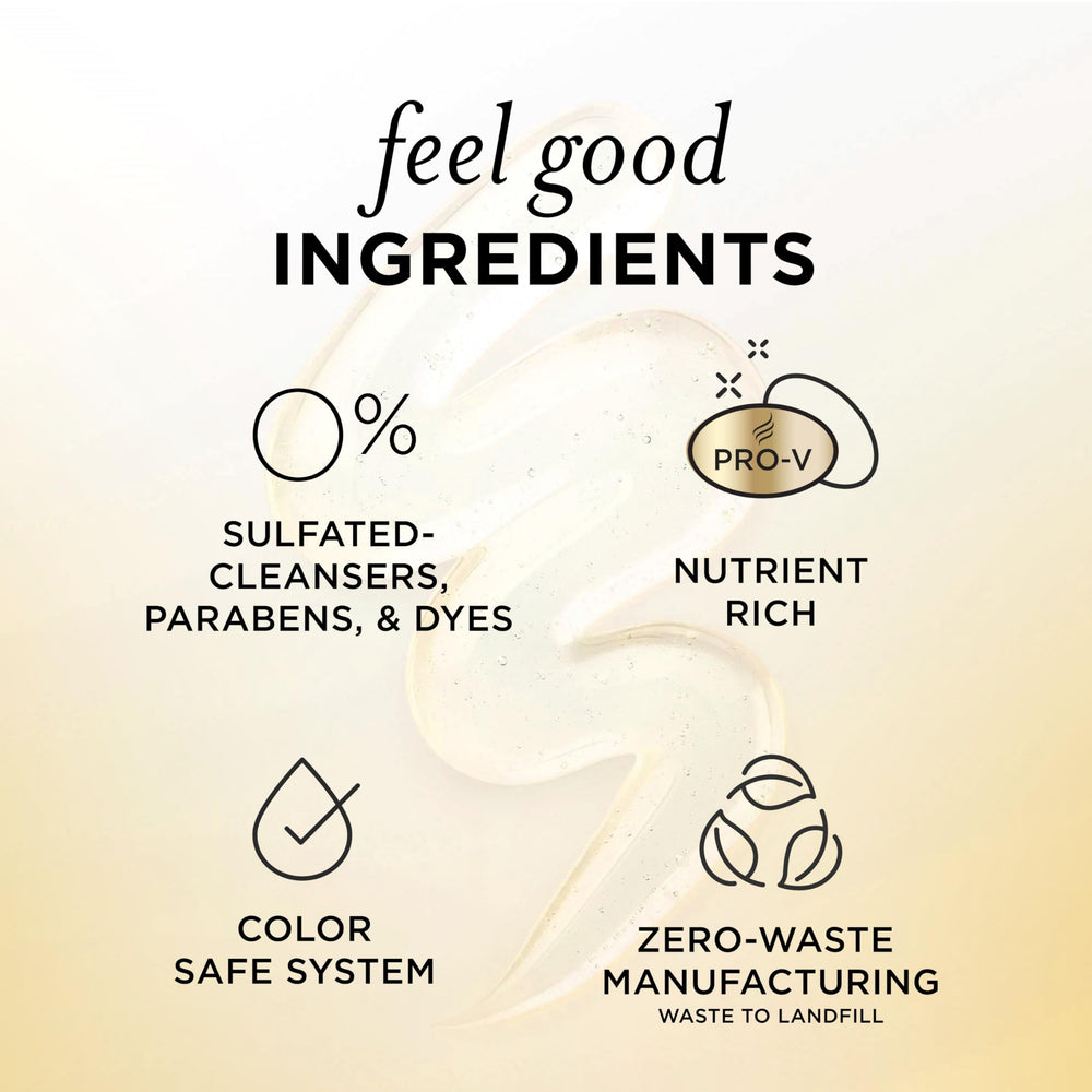 Pantene Rice Water Shampoo fórmula sin sulfatos protege el color