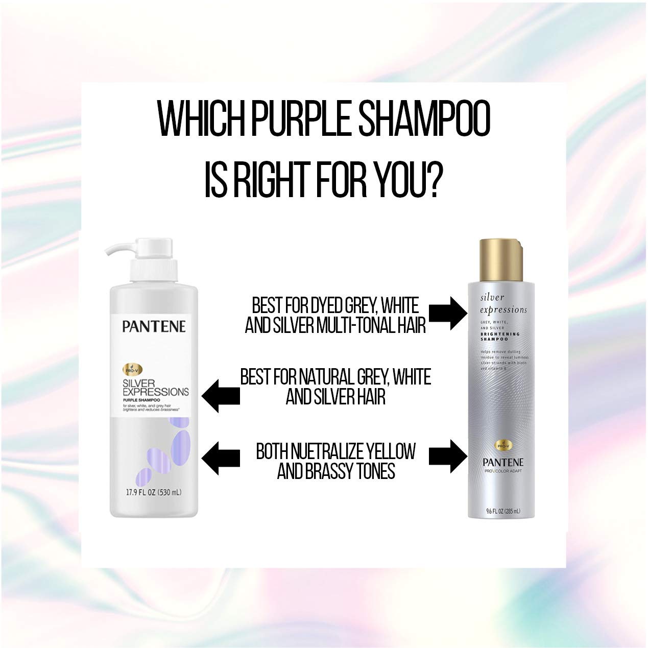 Pantene Silver Expressions textura cremosa, aplicación suave que cuida sin pesadez.