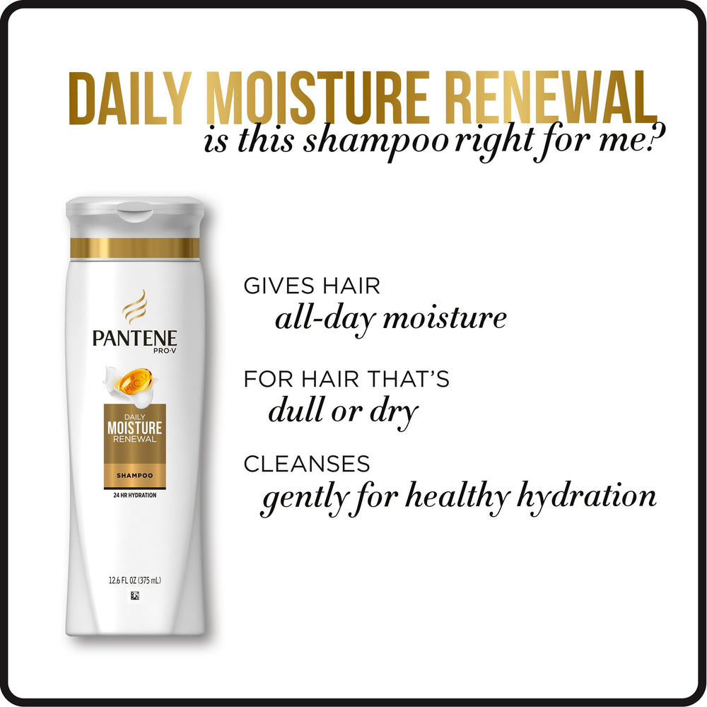 Pantene duo promotes soft, silky, and manageable hair texture.