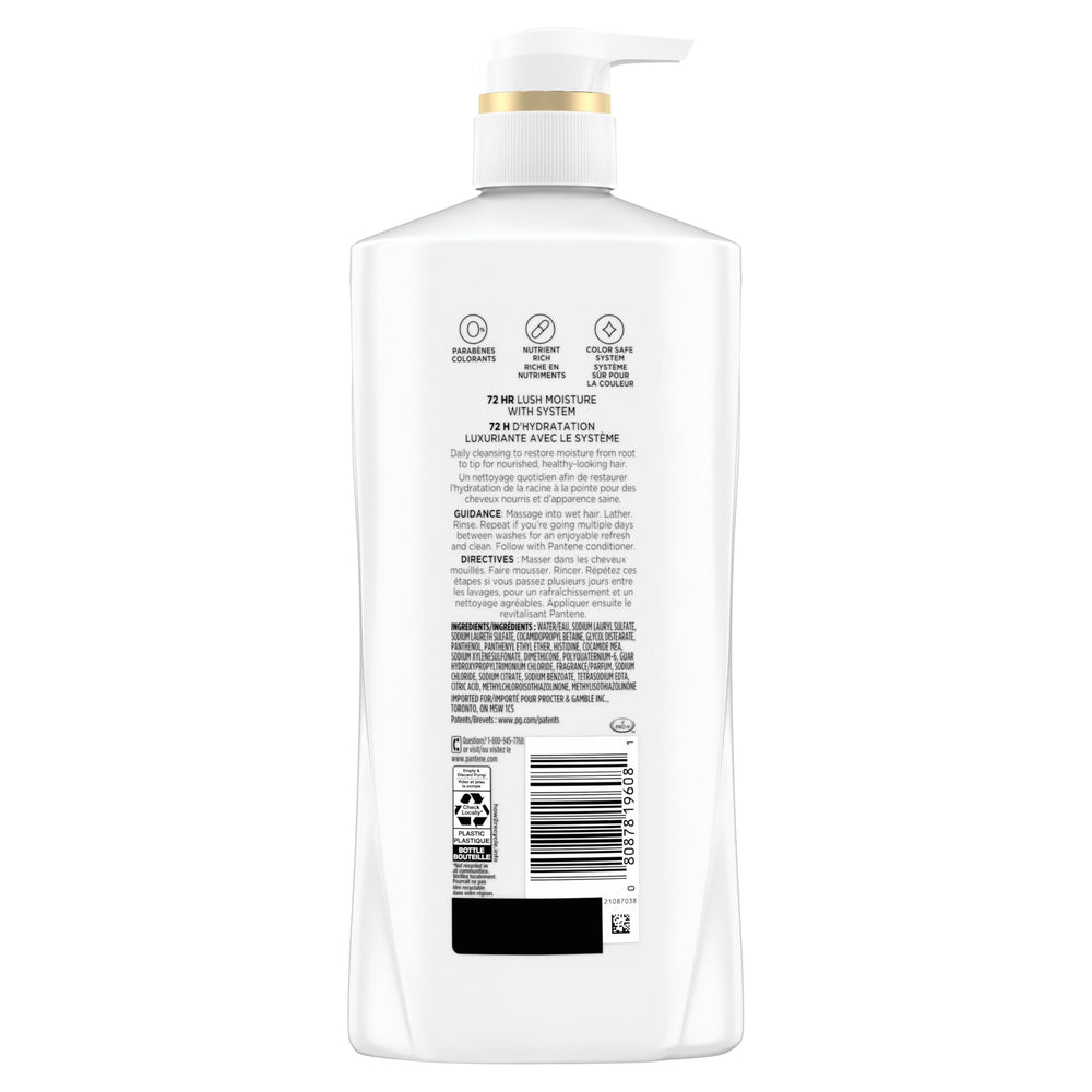 Pantene wild berries vanilla fragrance on bottle conveys fresh scent.
