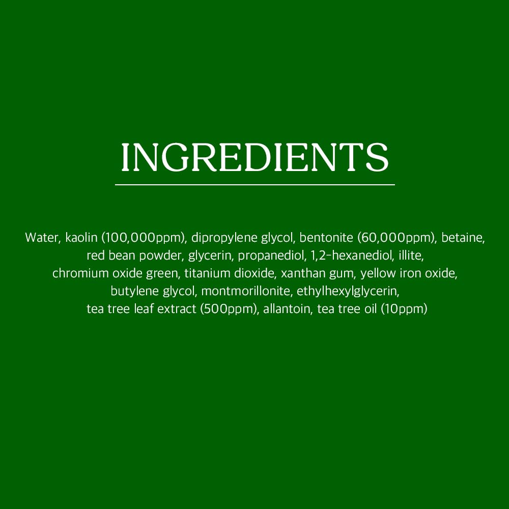 Papa Recipe Tea Tree Control Mud Mask, cuidado suave para piel sensible y propensa al acné