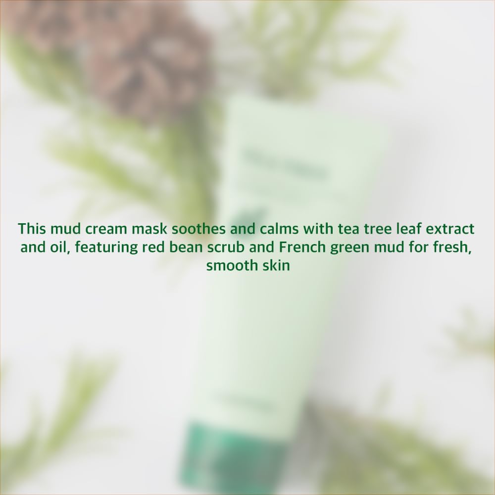 Papa Recipe Tea Tree Control Mud Mask, poros refinados, sensación limpia tras el lavado
