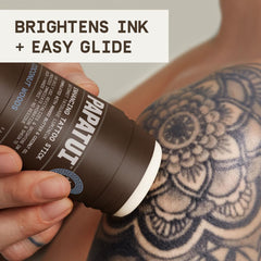 PAPATUI Barra tatuaje Hidratación natural con aceites, para tatuajes secos.