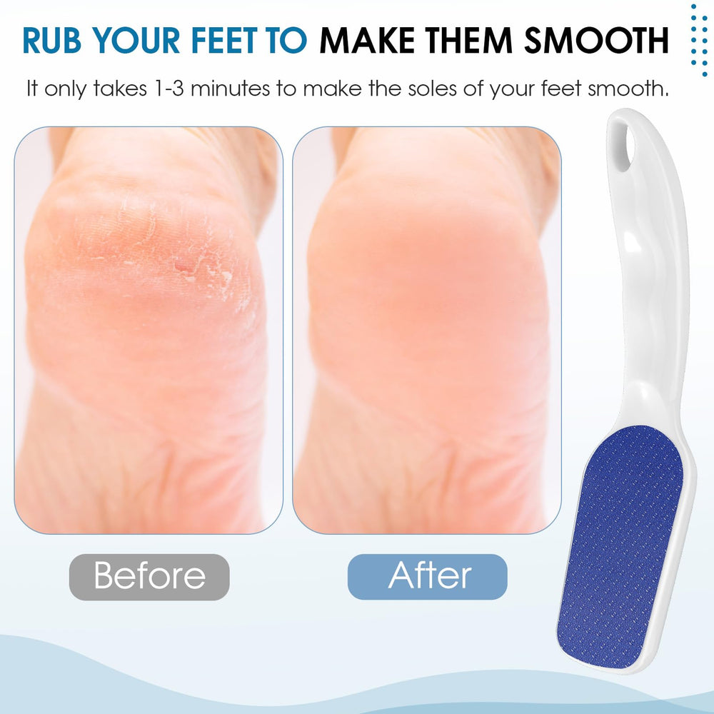 Papkolwe Nano-Glass Foot File in hand, portable foot care tool