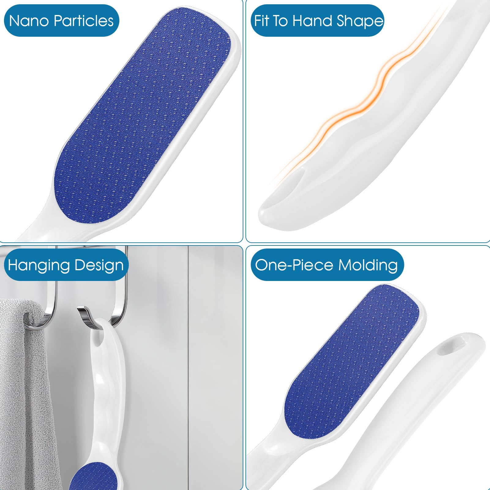 Papkolwe Nano-Glass Foot File washed and ready for reuse