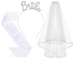 Papoopy corona de novia, enfoque corona, realza la celebración con destellos glamorosos.